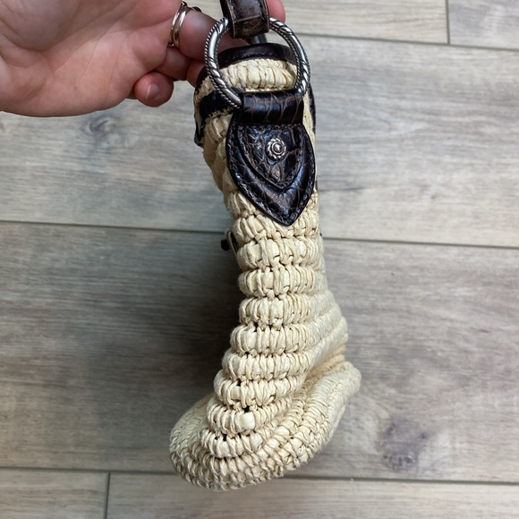 Vintage Brighton Camie Woven‎ Crossbody Purse - Picture 8 of 10